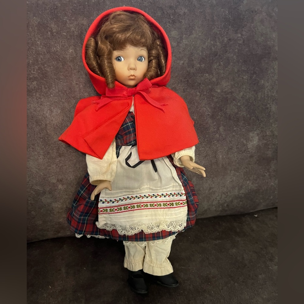 Ashton Drake little red riding hood porcelain doll